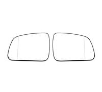 XDETGOK Cristal de Retrovisor Compatible con Mercedes-Benz para Clase C C200 2008-2011 Lente De Espejo Retrovisor OEM: A2048100721 A2048100421(Left and Right)