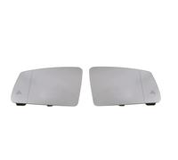 XDETGOK Cristal de Retrovisor Compatible con Mercedes-Benz para Clase E E300 2010-2016 Accesorios Exteriores para Coche Lentes De Espejo Retrovisor para Coche(Left and Right)