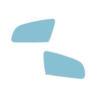 XDETGOK Cristal de Retrovisor Compatible con para A3 8P Pre-Facelift S3 2004-2006 2007 2008 Espejo Retrovisor Exterior Calefaccionado OEM: 8E0857535E 8E0857535C(Blue Left and Right)