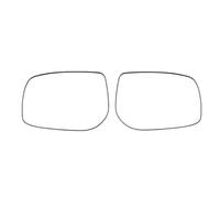 XDETGOK Cristal de Retrovisor Compatible con Toyota para Corolla 2007-2013 Accesorios Exteriores Y Lentes De Espejo Retrovisor(Left and Right)