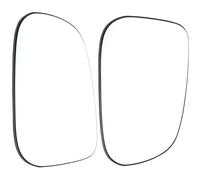 XDETGOK Cristal de Retrovisor Compatible con Volvo para V60 para Cross para Country 2015-2018 Lente De Espejo Retrovisor OEM: 68079363AA 68079362AA(Left and Right)