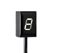 XDETGOK Indicadores de Marchas para CBR400R para CBR300R 2021 2022 2023 2024 Indicador Pantalla Marcha 1-6 para Motocicleta para Medidor Velocidad Indicador Cambio Marcha Accesorios Generales(White)