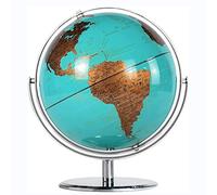 XDgfjrCGKJ Globo geográfico de Escritorio Antiguo con rotación de 720°(A)