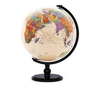 XDgfjrCGKJ Globo político Creativo de 12, 5 Pulgadas con Soporte Negro