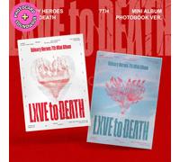 Xdinary Heroes - LXVE to DEATH (Photobook ver.) + Limited Photocards* [7th Mini Album] - Random ver. (LXVE to DEATH), With Soundwave Photocard