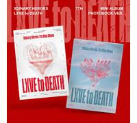 Xdinary Heroes - LXVE to DEATH (Photobook ver.) + Limited Photocards* [7th Mini Album] - Set 2x ver. (LXVE to DEATH), Without Photocard