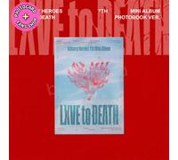 Xdinary Heroes - LXVE to DEATH (Photobook ver.) + Limited Photocards* [7th Mini Album] - The End ver. (LXVE to DEATH), With FANS Shop Photocard