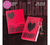 Xdinary Heroes - LXVE to DEATH (Tin Case ver.) + Limited Photocards* [7th Mini Album] - With Soundwave Photocard