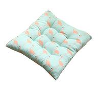 XDKS Cojines de asiento para silla, cojín de asiento para silla de jardín, cojín de respaldo bajo (30 x 30 cm, pájaro de llama)