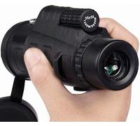XDLEDMKIZ Telescopio para Adultos, monocular de 35x50 de Alta Potencia con brújula, binoculares Profesionales Grandes para Acampar, observar Aves y Viajar.