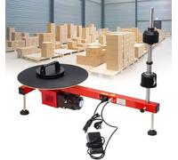 XDLYWUZIQ Envolvedora De Film Estirable, Plato Giratorio De 40 Cm, Envolvedora De Palés, Envolvedora De Palés para Cajas De Cartón para Logística Exprés Manual+Electricmodel