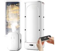 XDLYWUZIQ Secadora De Ropa Plegable, Máquina De Secado a Vapor, Planchadora Automática, Planchadora Portátil Doméstica Antiarrugas Y Plegable, Planchadora Antiácaros