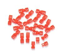 XDMING 50 Uds. Mini Hebilla de plástico de 4mm DIY para muñecas Hebilla para Bolsos Mochila Hecha a Mano botón Pulsera Collar de Perro Correa Hebilla Accesorios para muñecas