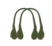 XDMING Asas de Cuero con Cierre de Gota para Bolso de Mano Obag de Mujer. Asa con Extremo de Gota extraíble para Bolsos O Bag.