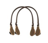 XDMING Asas de Cuero con Cierre de Gota para Bolso de Mano Obag de Mujer. Asa con Extremo de Gota extraíble para Bolsos O Bag.