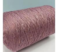 XDMING Hilo de algodón Tejido a Mano de Seda Morera con Lentejuelas de 500 g/Grupo para Primavera/Verano, para Hacer Chal, Manta, Vestido, Materiales, Hilo de Lana