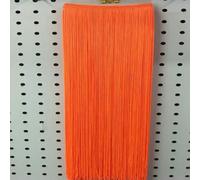 XDMING Lote de 2 Metros de 50 cm/100 cm de Largo con Flecos de Encaje para Manualidades, Vestidos Latinos, escenarios, Ropa, Cortinas, Accesorios, Cinta.