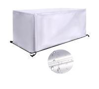 XDPBLM Funda Mesa Exterior Impermeable - Funda Muebles Jardin 140x120x100cm(LxWxH) Tejido 420D Oxford Funda Protectora Muebles Jardin, Anti-UV, Funda Muebles Exterior Funda Protectora Jardin