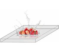 XDRGOOIUY Bandeja acrílica de Alta Transparencia, Caja de Almacenamiento Cuadrada, Caja de exhibición, Tanque de Agua Poco Profundo, cosméticos, Publicidad, Accesorios de Tiro