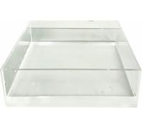 XDRGOOIUY Caja de Almacenamiento con cajón para exhibir Accesorios de Tiro con Tanque de Agua, Bandeja de acrílico integrada de Alta Transparencia.