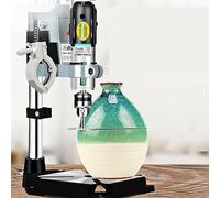 XDRGOOIUY Cortador eléctrico de Botellas de Vidrio, máquina de Corte de Botellas Multifuncional, Kit de Herramientas rotativas versátil, perforación, Lijado, Pulido, para Cortar Botellas de Vino,