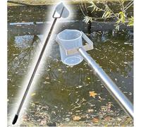 XDRGOOIUY Dispositivo de muestreo de Calidad del Agua: Colector de Agua con Varilla telescópica, pértiga Extensible para muestreo de Agua, Vasos de plástico de 500 ml (16.9 oz) para muestreo de Agua