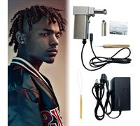 XDRGOOIUY La Máquina De Rastas con 6 Cabezas, El Fabricante Automático De Rastas Portátiles De La Máquina De Rastas Instantáneas Se Puede Usar En La Cabeza.