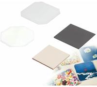 XDRGOOIUY Máquina para Hacer Botones magnéticos Cuadrados para Nevera, consumibles, Kit para Hacer Botones magnéticos, Insignia fotográfica Cuadrada DIY (2x2)