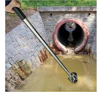 XDRGOOIUY Pértiga telescópica de Acero Inoxidable para muestreo de Agua, Dispositivo de muestreo de Calidad del Agua para desagües industriales, para recolección de muestras de Agua en pozos