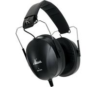 XDrum Auriculares HD-995 con reducción de ruido de 22 dB, cerrados, circumaurales, cable recto de 3 m. Ideales para bateristas, obreros, cinta transportadora, etc. Color negro.