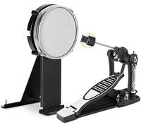 XDrum BDMP-08 8" Kick Pad con Set de Meshhead - Expansión o reemplazo para kits de E-Drum - 8" Mesh Head - Estabilidad gracias a púas - Compatible con Roland - Incluye pedal de bombo