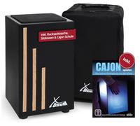 XDrum Cajón Primero Negra con funda y manual