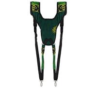 XDrum Correa Djembe Eco (correa de hombro para colgar djembes, con 2 mosquetones metálicos, ajustable de 60 a 76 cm) verde