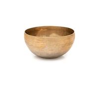 XDrum Cuenco Sonoro Omshanti 13 cm, Hecho a mano en India, Color: dorado