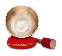 XDrum Cuenco Terapéutico E/1000g - Martillado a mano para chakra Manipura, tono E, 20.5 cm, 1000 g. Set incluye cojín y mazo. Completo y ahorrativo.