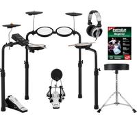 XDrum DD-250P Set Batería Electrónica Live con mesh head, pads de platillos, pedal de bombo, controlador HiHat, Bluetooth, auriculares, banqueta, baquetas y escuela incluidos.