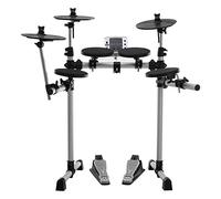 XDrum DD-400 Set De Batería Electrónica (Batería Completa, 4 Pads De Batería, 3 Pads De Platillo, Módulo De Sonido Con 180 Sonidos, 10 Kits Preestablecidos, 40 Canciones Preestablecidas, USB, MIDI)