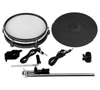 XDrum DD-530 Mesh Add On Pack: expansión para DD-530 E-Drum, incluye tom 10" mesh, platillo 12" dual zone con choke, compatible Roland, con abrazaderas, brazo soporte y cables.