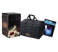 XDrum Design Series Cajon "Boxer" Set in olsa + Escuela, Cajón