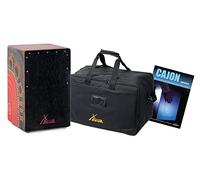 XDrum Design Series Cajon "Flower" Set in olsa + Escuela, Cajón