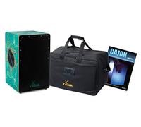 XDrum Design Series Cajon "Turtle" Set in unda + Escuela, Cajón