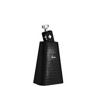 XDrum HCB-5 Cowbell - Cencerro de 5" con 20 cm de largo para batería y percusión - Campana de acero - Montable en batería - Negro