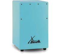 XDrum KC-37B Cajón para niños en azul | Solo 36 cm de alto, Adecuado para educación musical temprana, Completamente de abedul, Cuerpo con 7 mm de grosor, 5 x 36 x 23