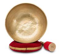 XDrum Omshanti Cuenco Tibetano 39 cm Set Completo, Hecho a mano en India