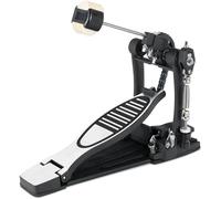 XDrum Pro Pedal Simple, Doble cadena, 4 side beaters, Base, Tope de pie | Ajustable de múltiples formas, Antideslizante, Ángulo del mazo libremente ajustable, 1 x Llave de ajuste, 1 x Llave hexagonal