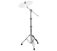 XDrum Soporte Pro para Platillos con Brazo, Altura Ajustable 85-190 cm | Brazo retráctil, 40 cm; brazo y tilter ajustables por corona dentada; diámetro tubo superior 7/8"; 2 kg