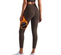 XDSP Leggins Termicos Mujer Invierno Cálido Térmico Leggings Pantalones Winter Thick Warm Fleece Lined Pantalones Deportivos Elásticos Cintura para Correr Yoga Pilates