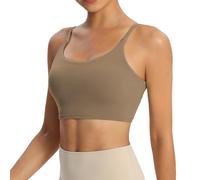 XDSP Sujetador Deportivo Mujer Alto Impacto Confort Sujetador para Mujer Sujetador Deportiva sin Costuras Sostén sin Aros con Almohadillas Extraíbles para Mujeres