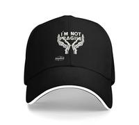XDTINYR Clásica Gorra de béisbol Soy frágil Pero no Soy Tan frágil Sándwich Sándwich Unisex Outdoor Sun Adjustable Adjustable Gorras Regalos