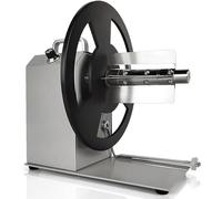 XDTKJDZ Rebobinador Automático De Etiquetas Ancho 120 Mm, Máquina Rebobinadora Automática De Etiquetas De 1-8 Pulgadas/Segundo, Velocidad Ajustable Y Función Rebobinado Etiquetas